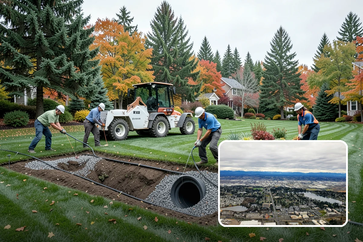 Birch Tree Pruning in SeaTac, King County, WA - Timed to limit heavy sap bleeding