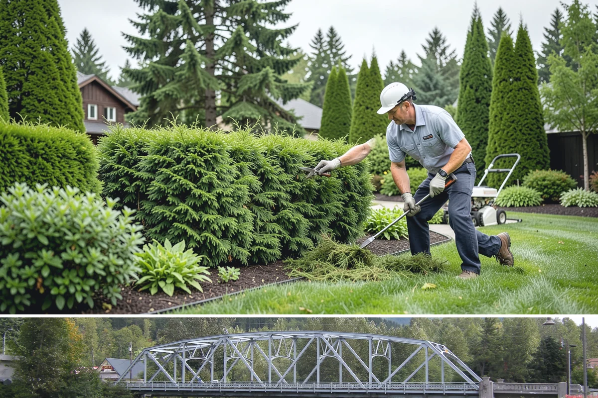 Birch Tree Pruning in Skykomish, King County, WA - Best pruned in summer or late fall to avoid spring sap bleeding.
