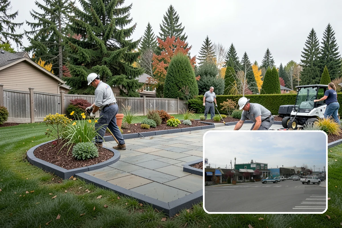 Birch Tree Pruning in Stanwood, Snohomish County, WA - Timed to limit heavy sap bleeding