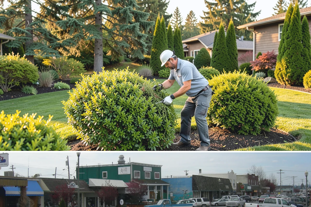 Birch Tree Pruning in Stanwood, Snohomish County, WA - Best pruned in summer or late fall to avoid spring sap bleeding.