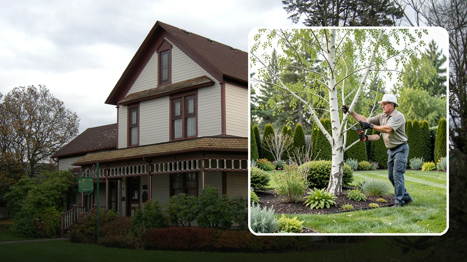 Birch Tree Pruning in Sumner, Pierce County, WA - Well-timed birch pruning that limits heavy sap bleeding while improving health and structure.