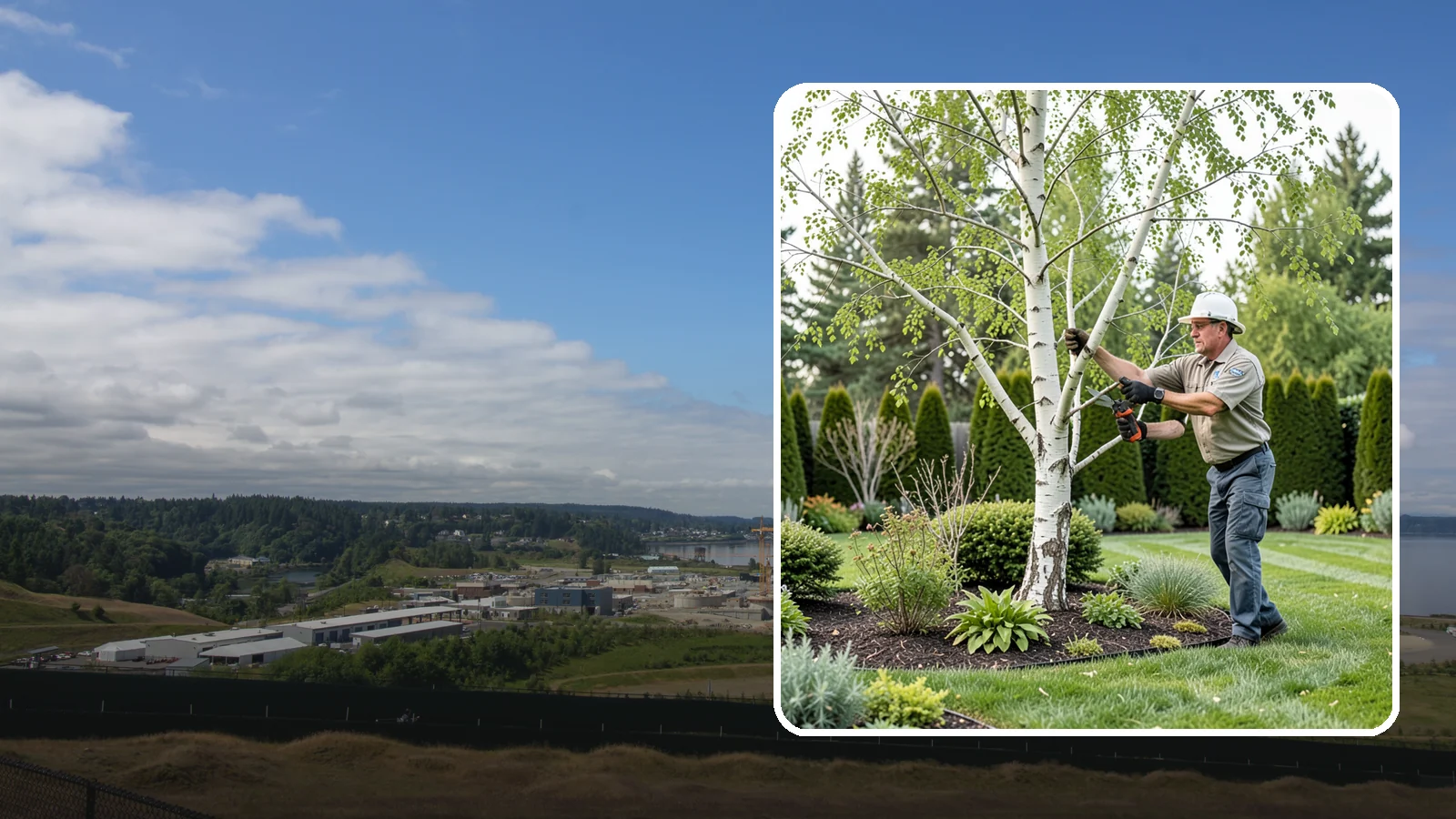 Birch Tree Pruning in University Place, Pierce County, WA - Well-timed birch pruning that limits heavy sap bleeding while improving health and structure.