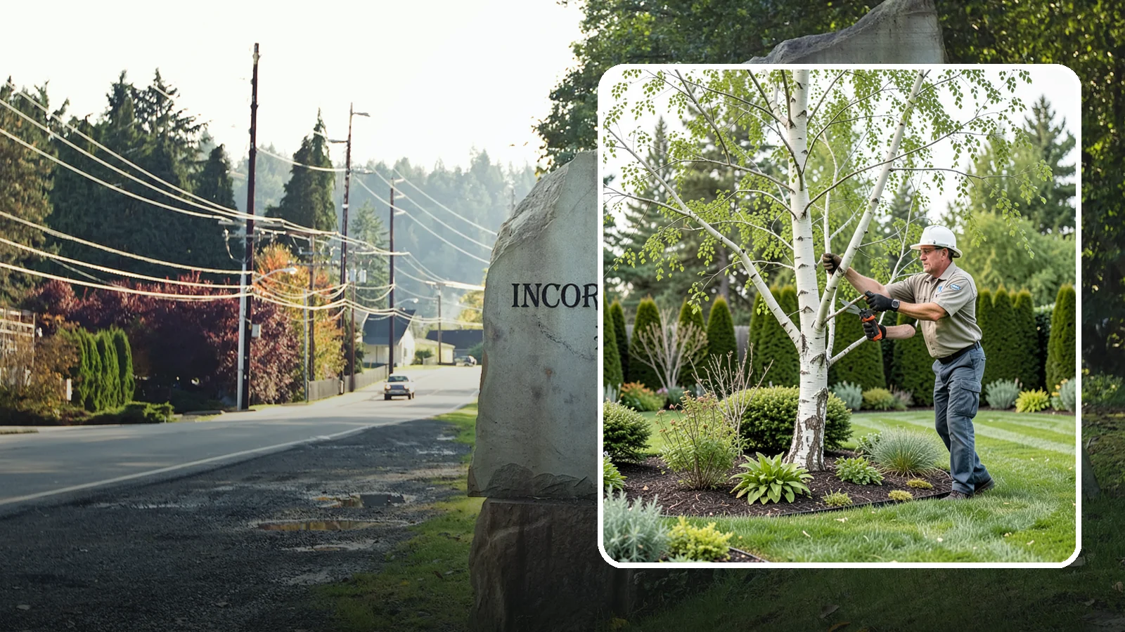 Birch Tree Pruning in Wilkeson, Pierce County, WA - Well-timed birch pruning that limits heavy sap bleeding while improving health and structure.