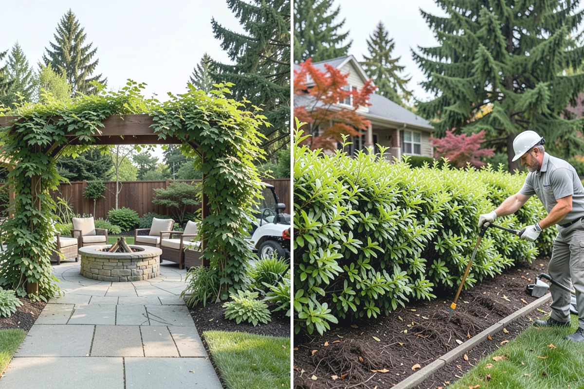 Blackberry Removal in Beaux Arts Village, King County, WA - Assess the infestation and access