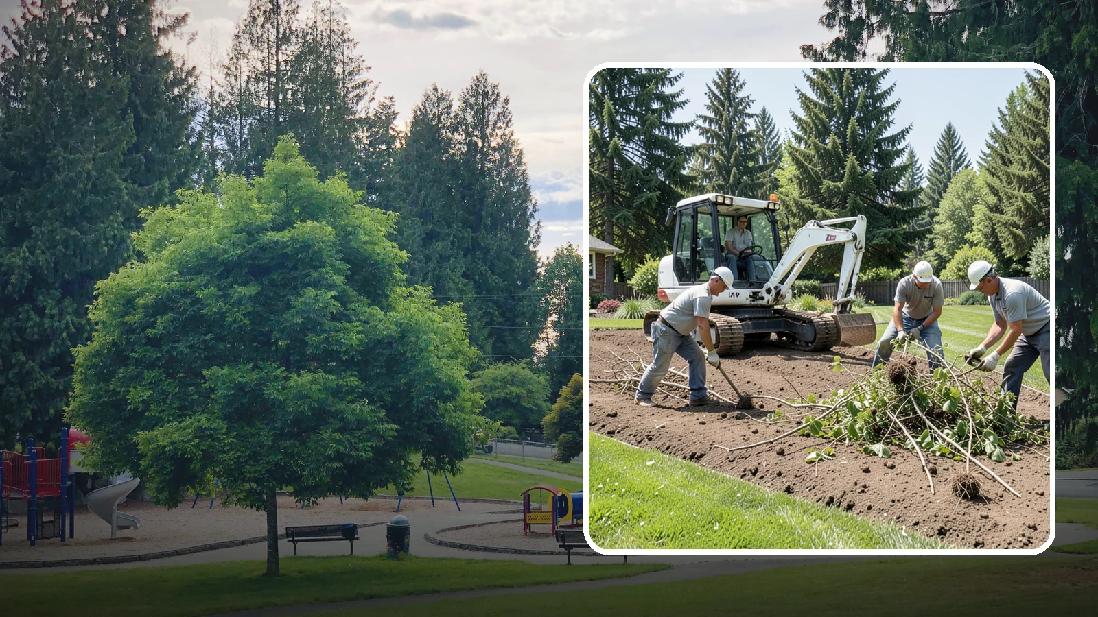Blackberry Removal in Bonney Lake, Pierce County, WA - Complete removal of invasive Himalayan blackberry, including root crowns, to reclaim your property for good.