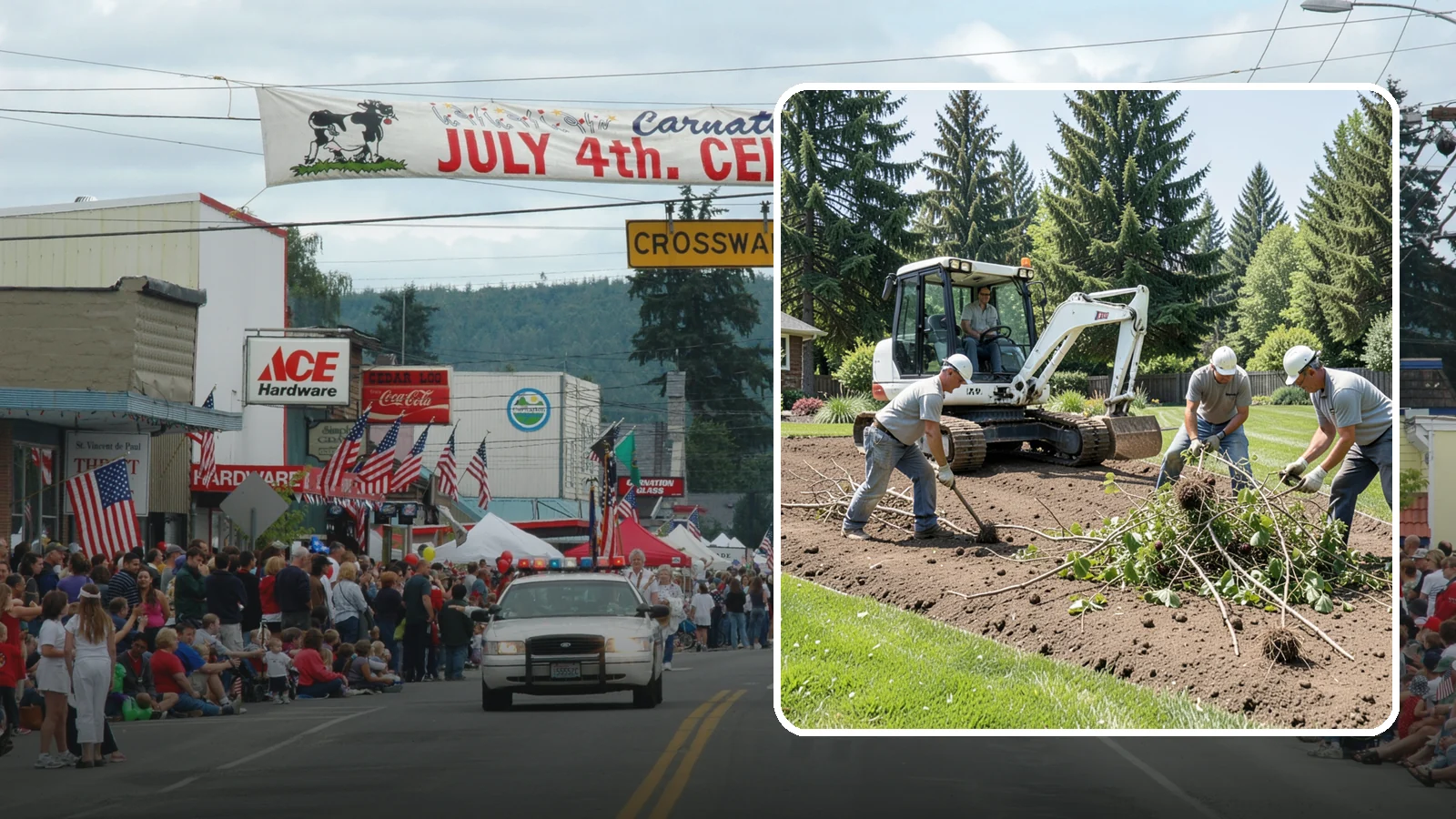 Blackberry Removal in Carnation, King County, WA - Complete removal of invasive Himalayan blackberry, including root crowns, to reclaim your property for good.