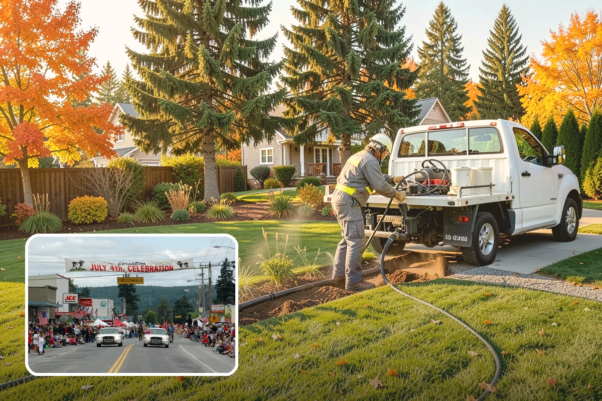 Blackberry Removal in Carnation, King County, WA - Reclaims blackberry-choked ground