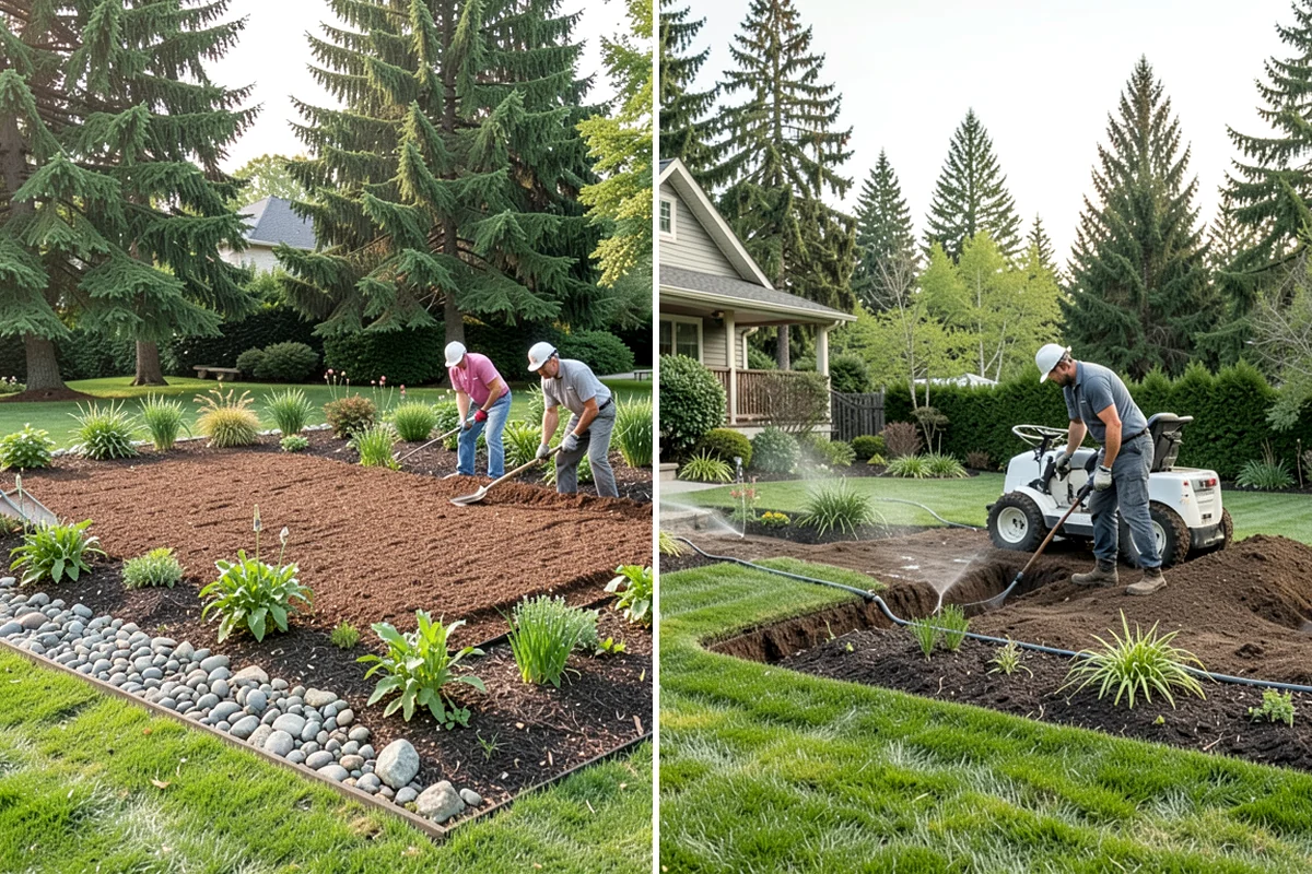Blackberry Removal in Clyde Hill, King County, WA - Assess the infestation and access