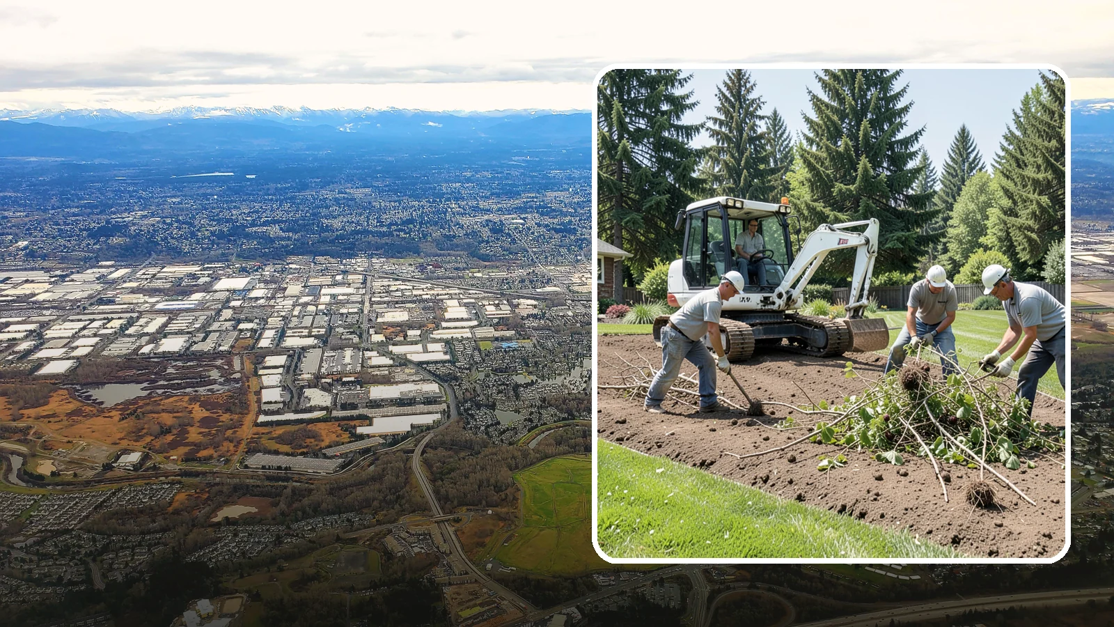 Blackberry Removal in Kent, King County, WA - Complete removal of invasive Himalayan blackberry, including root crowns, to reclaim your property for good.