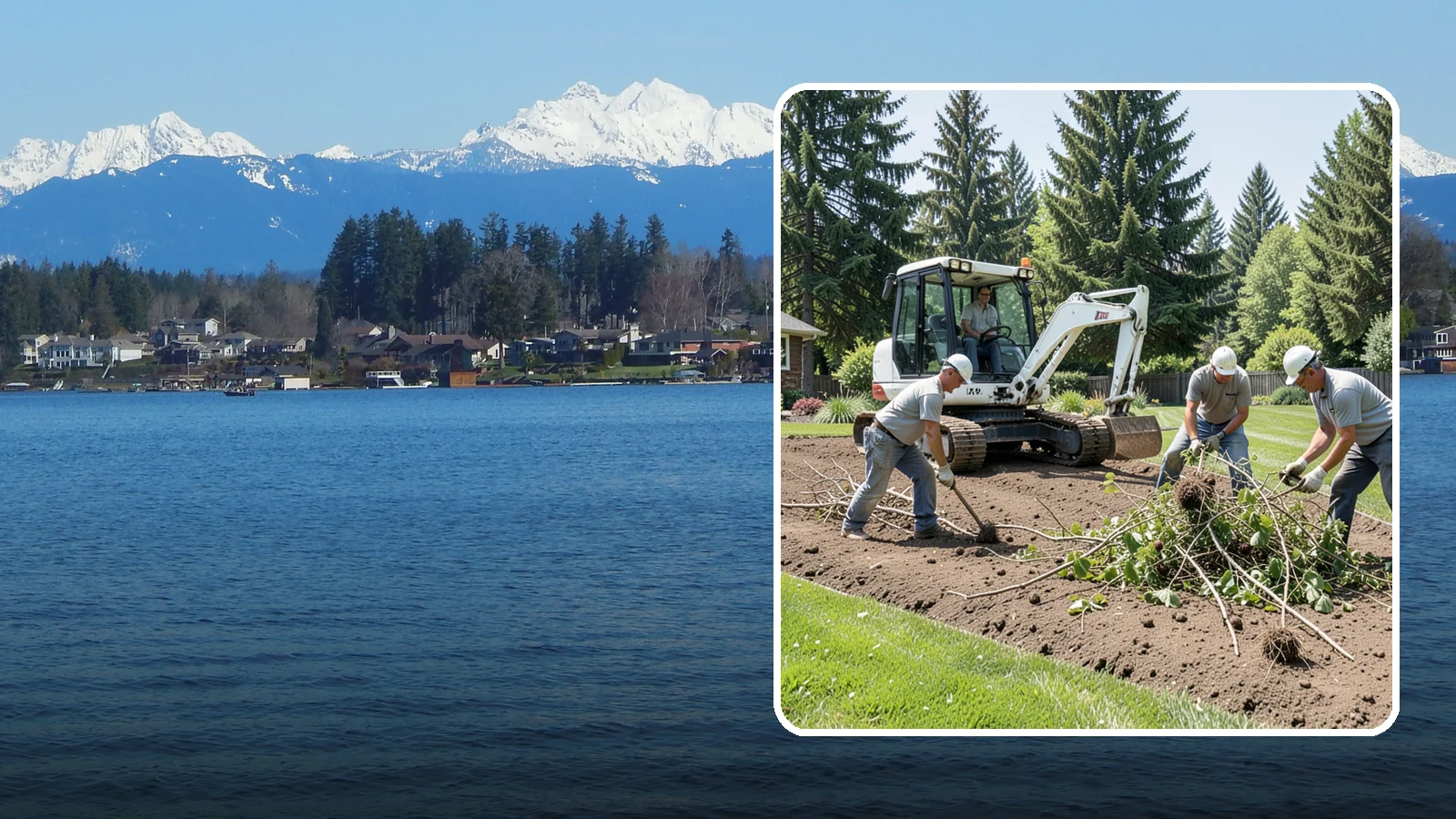 Blackberry Removal in Lake Stevens, Snohomish County, WA - Complete removal of invasive Himalayan blackberry, including root crowns, to reclaim your property for good.