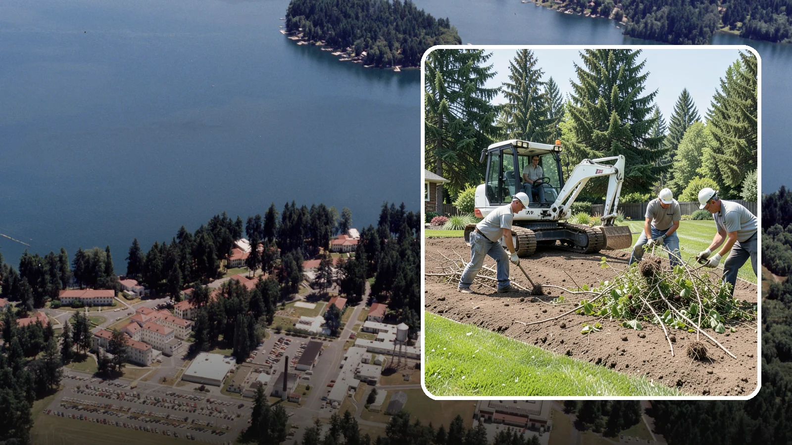 Blackberry Removal in Lakewood, Pierce County, WA - Complete removal of invasive Himalayan blackberry, including root crowns, to reclaim your property for good.