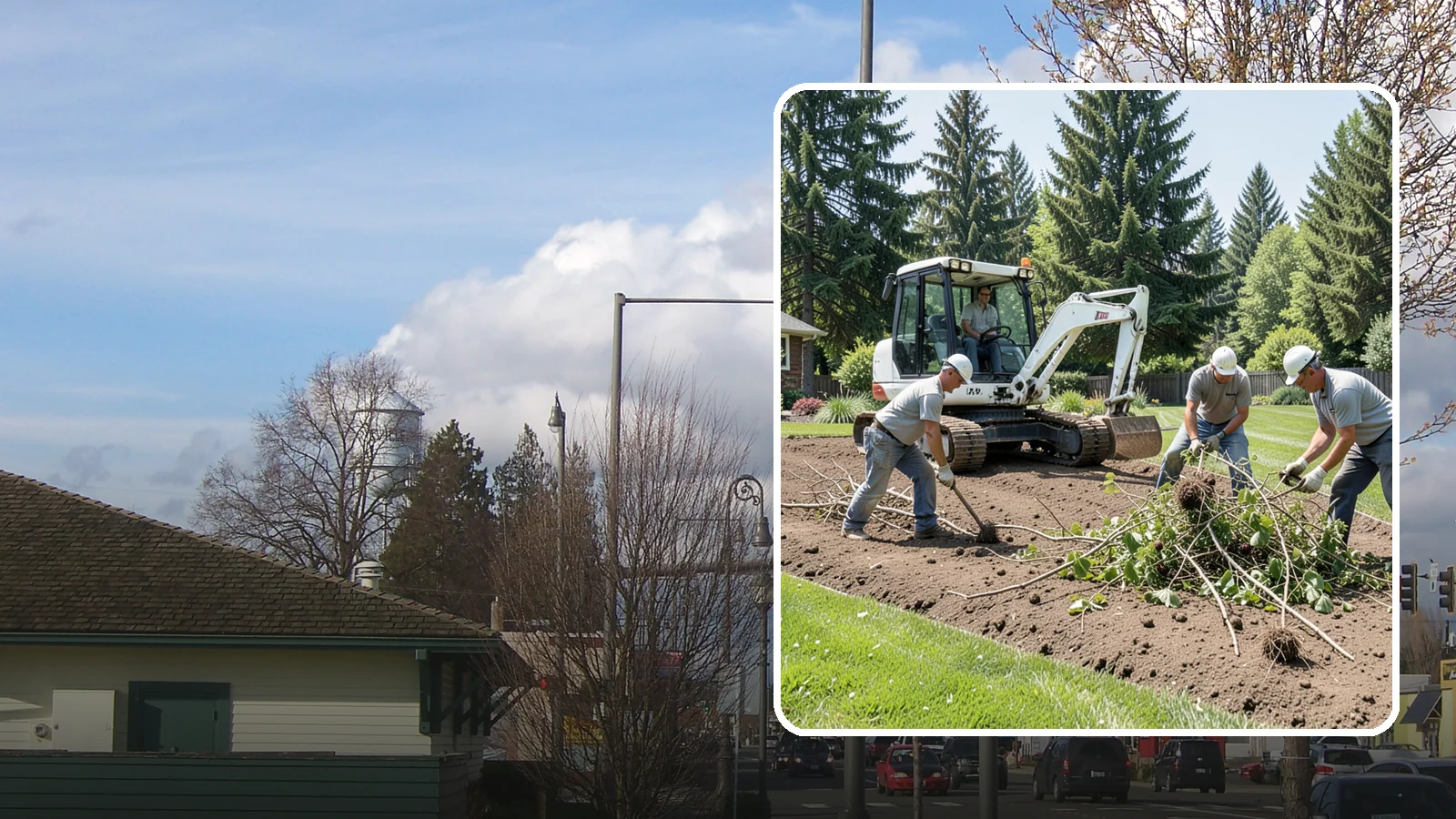 Blackberry Removal in Marysville, Snohomish County, WA - Complete removal of invasive Himalayan blackberry, including root crowns, to reclaim your property for good.