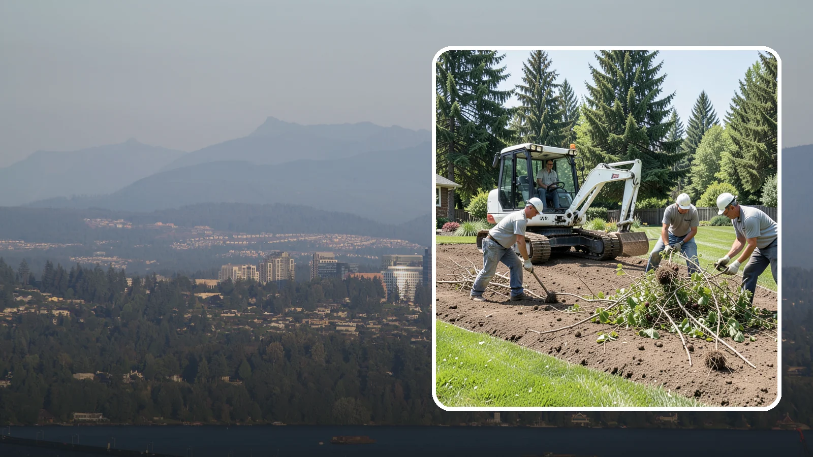 Blackberry Removal in Medina, King County, WA - Complete removal of invasive Himalayan blackberry, including root crowns, to reclaim your property for good.