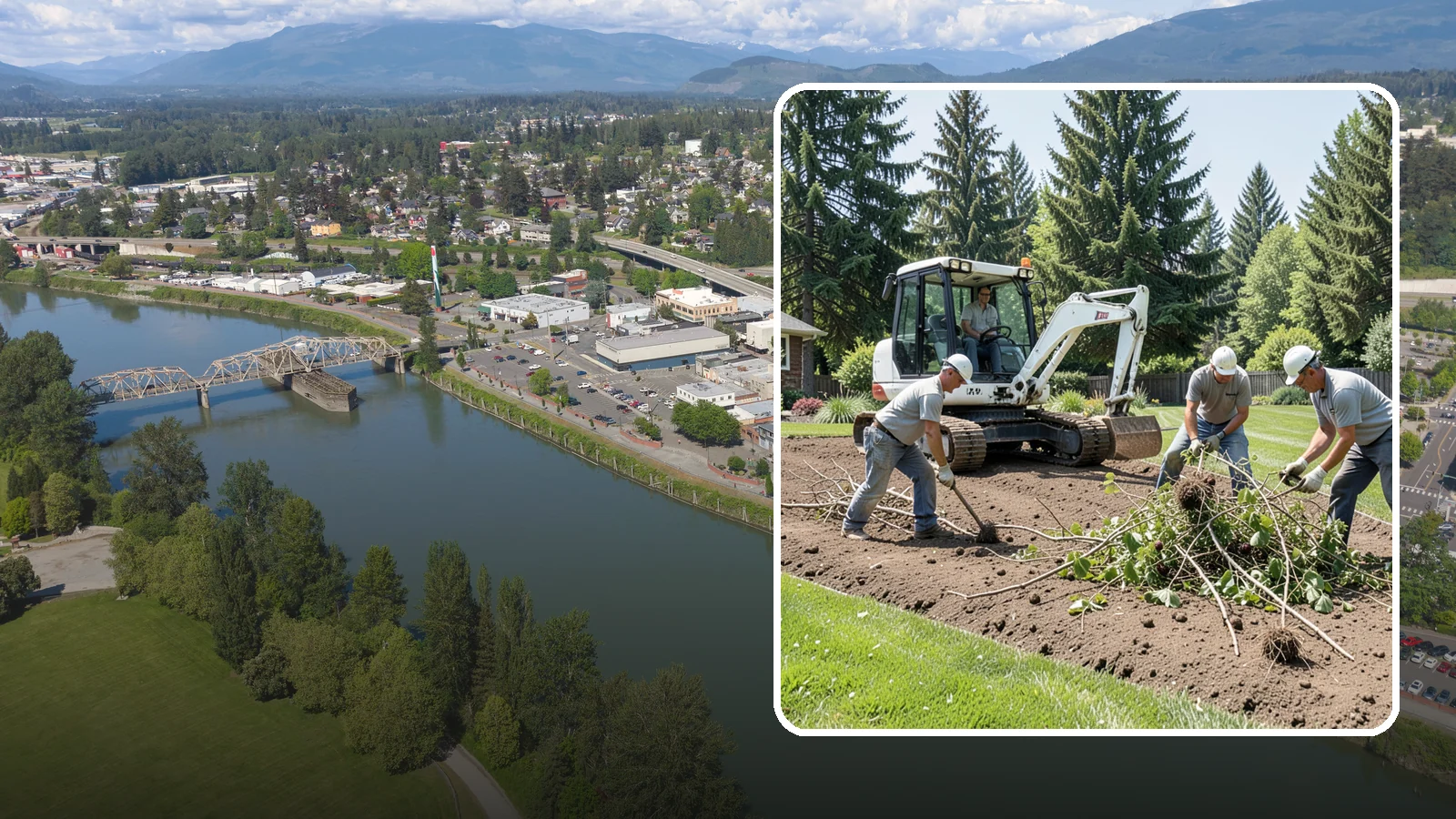 Blackberry Removal in Mount Vernon, Skagit County, WA - Complete removal of invasive Himalayan blackberry, including root crowns, to reclaim your property for good.