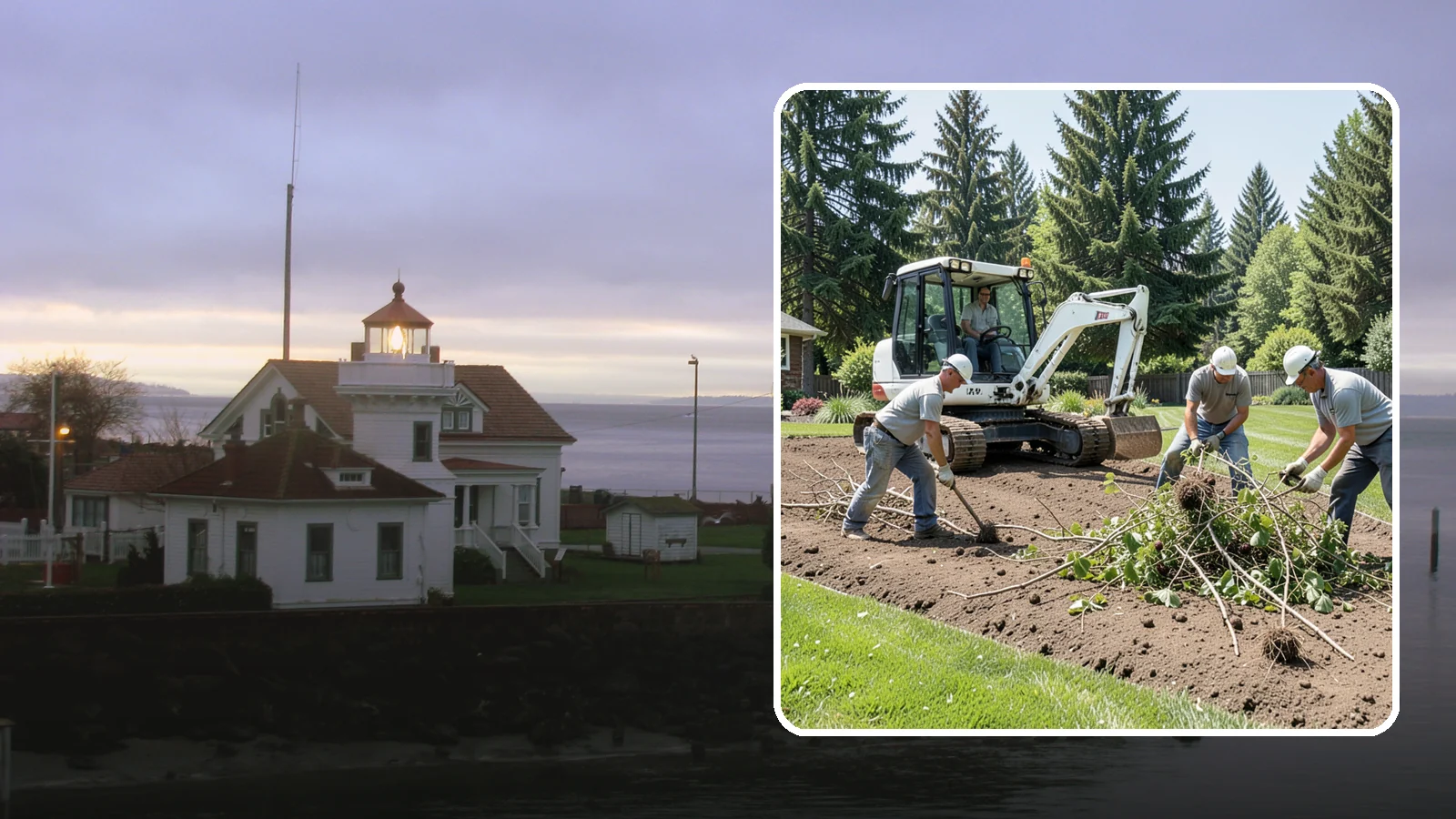 Blackberry Removal in Mukilteo, Snohomish County, WA - Complete removal of invasive Himalayan blackberry, including root crowns, to reclaim your property for good.