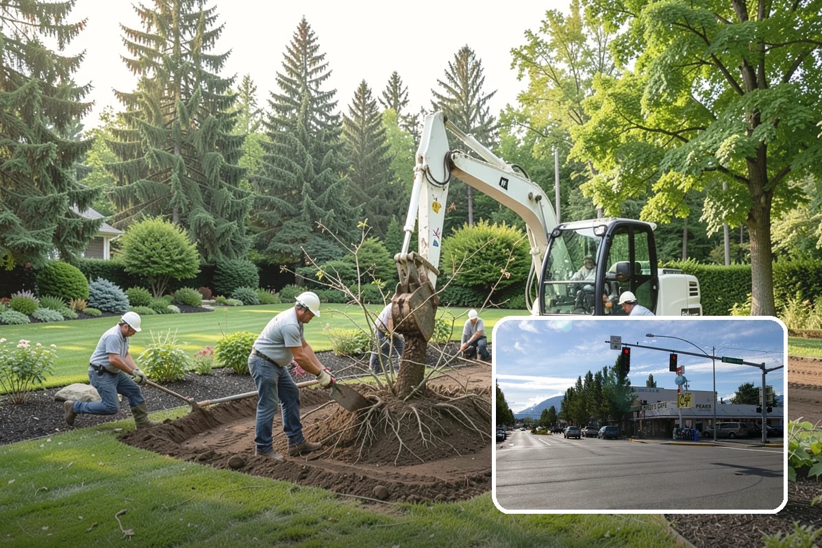 Blackberry Removal in North Bend, King County, WA - Reclaims blackberry-choked ground