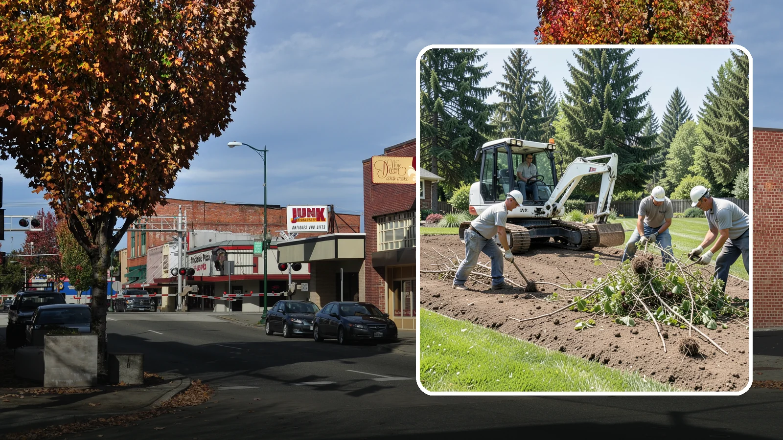 Blackberry Removal in Puyallup, Pierce County, WA - Complete removal of invasive Himalayan blackberry, including root crowns, to reclaim your property for good.