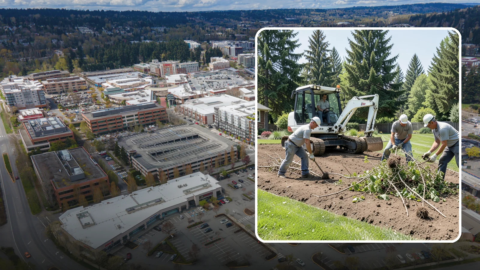 Blackberry Removal in Redmond, King County, WA - Complete removal of invasive Himalayan blackberry, including root crowns, to reclaim your property for good.