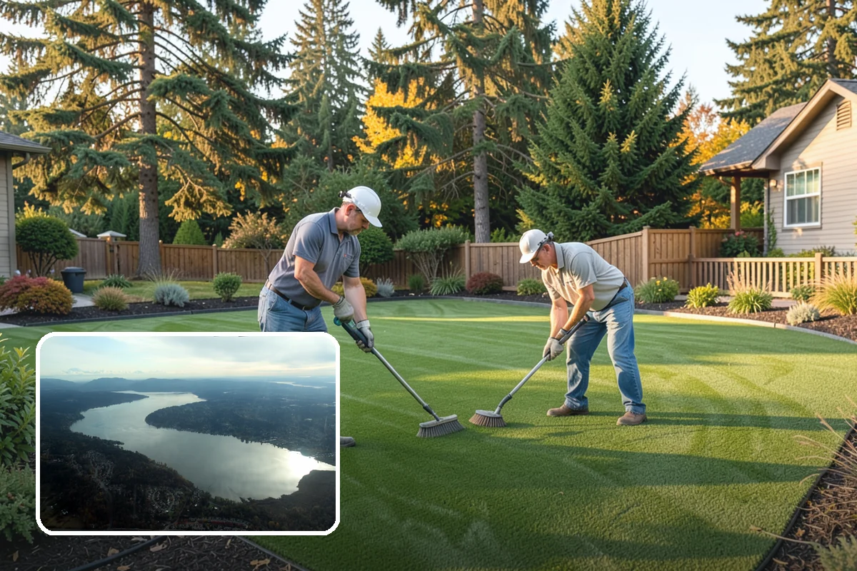 Blackberry Removal in Sammamish, King County, WA - Reclaims blackberry-choked ground