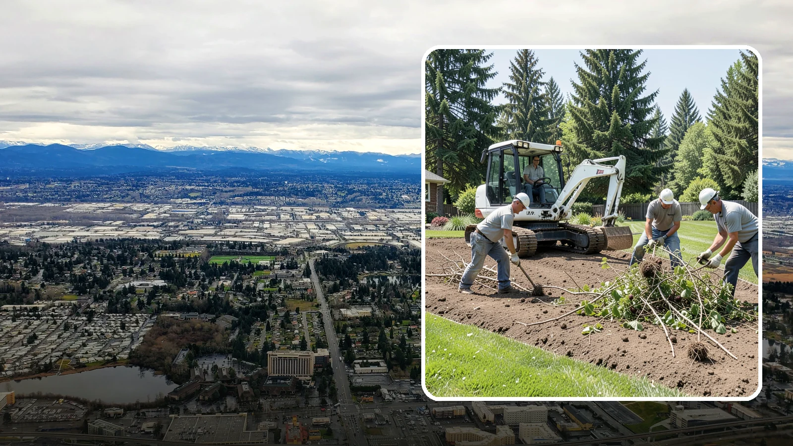 Blackberry Removal in SeaTac, King County, WA - Complete removal of invasive Himalayan blackberry, including root crowns, to reclaim your property for good.