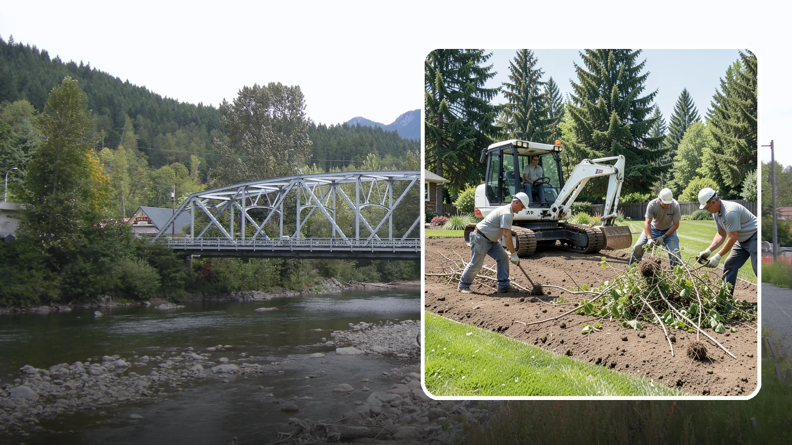 Blackberry Removal in Skykomish, King County, WA - Complete removal of invasive Himalayan blackberry, including root crowns, to reclaim your property for good.