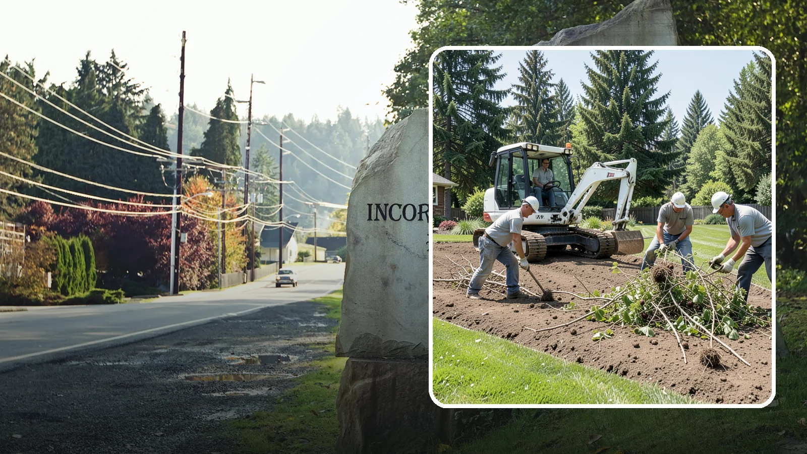 Blackberry Removal in Wilkeson, Pierce County, WA - Complete removal of invasive Himalayan blackberry, including root crowns, to reclaim your property for good.