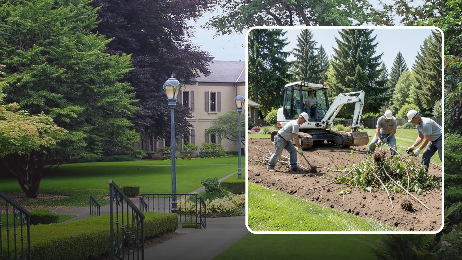 Blackberry Removal in Woodinville, King County, WA - Complete removal of invasive Himalayan blackberry, including root crowns, to reclaim your property for good.