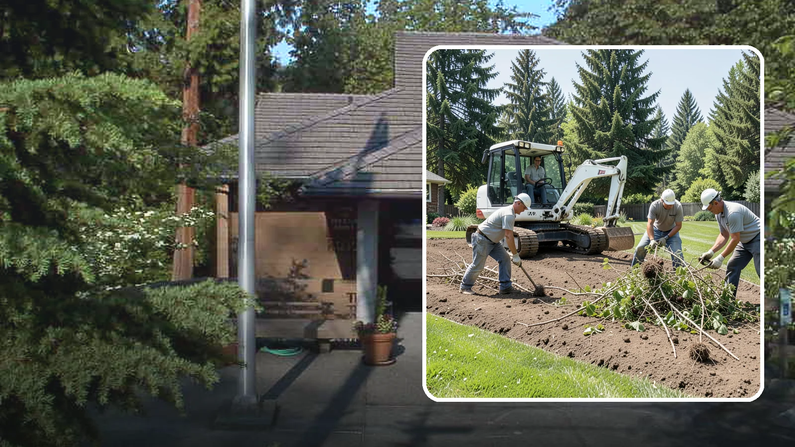 Blackberry Removal in Yarrow Point, King County, WA - Complete removal of invasive Himalayan blackberry, including root crowns, to reclaim your property for good.