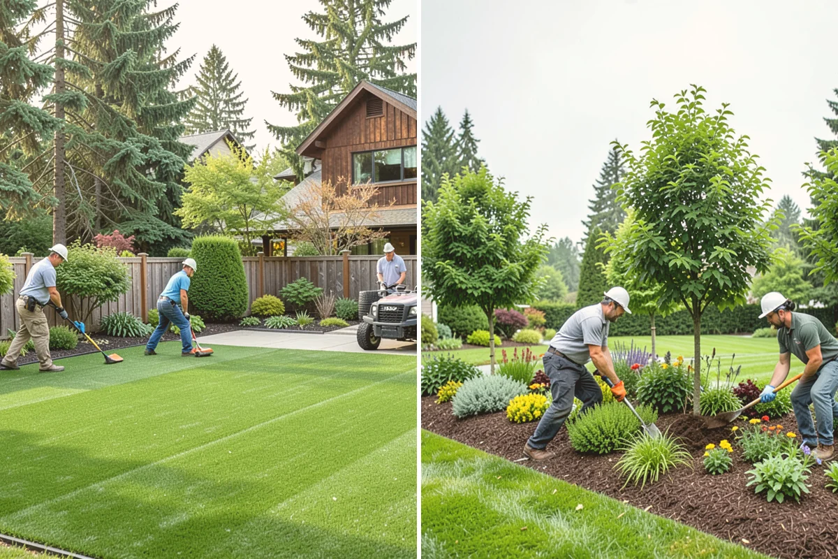 Block Wall Installation in Bellevue, King County, WA - Excavate and compact a level leveling-pad base