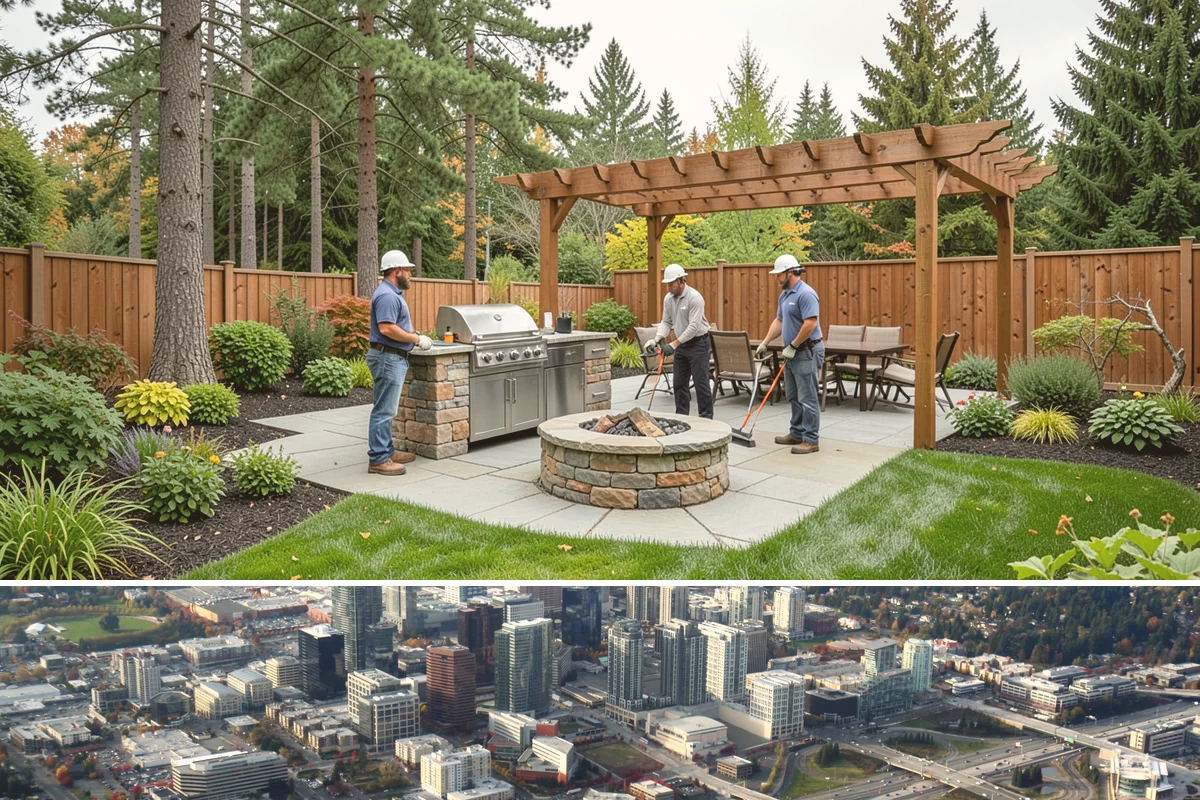 Block Wall Installation in Bellevue, King County, WA - Drier summer and early fall conditions make excavation and backfilling far more manageable, since saturated soil is unstable and...