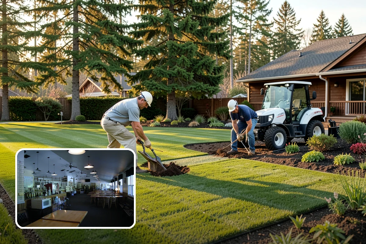 Block Wall Installation in Black Diamond, King County, WA - Engineered drainage relieves hydrostatic pressure