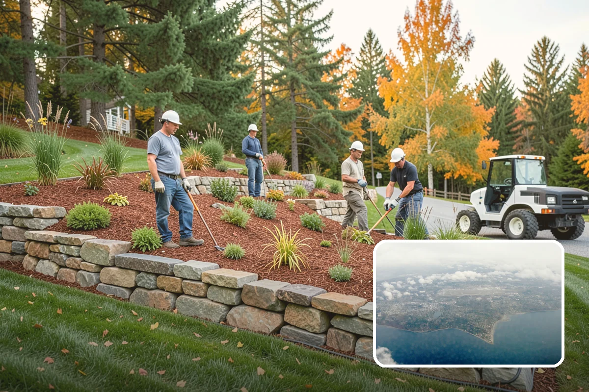 Block Wall Installation in Burien, King County, WA - Engineered drainage relieves hydrostatic pressure