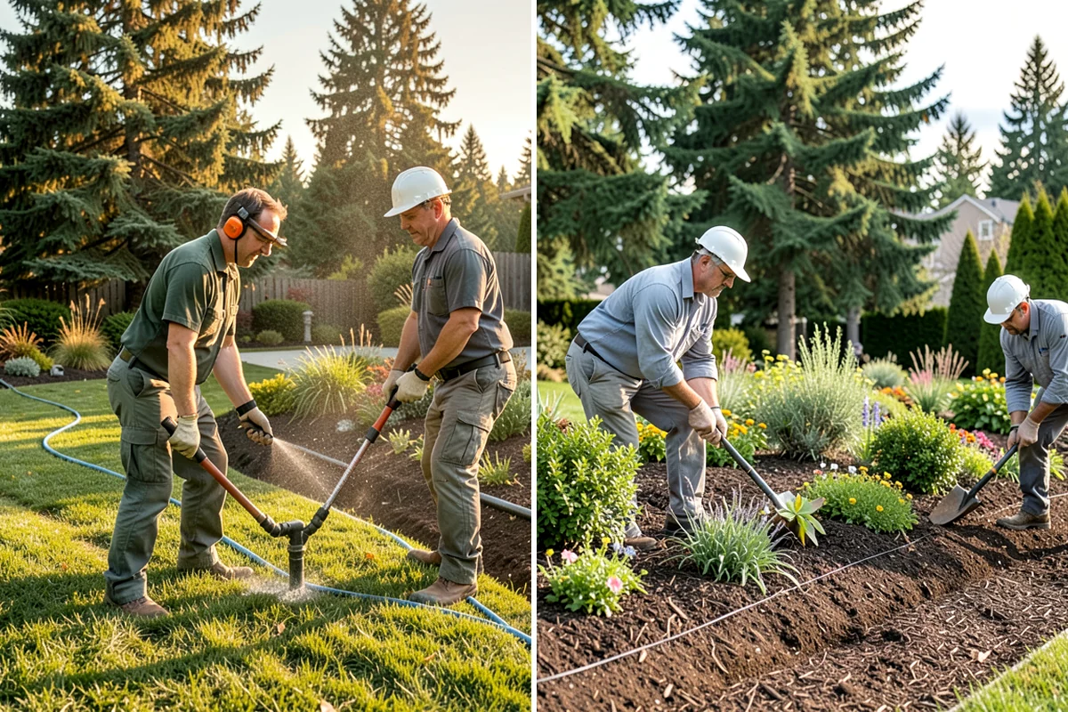 Block Wall Installation in Clyde Hill, King County, WA - Excavate and compact a level leveling-pad base