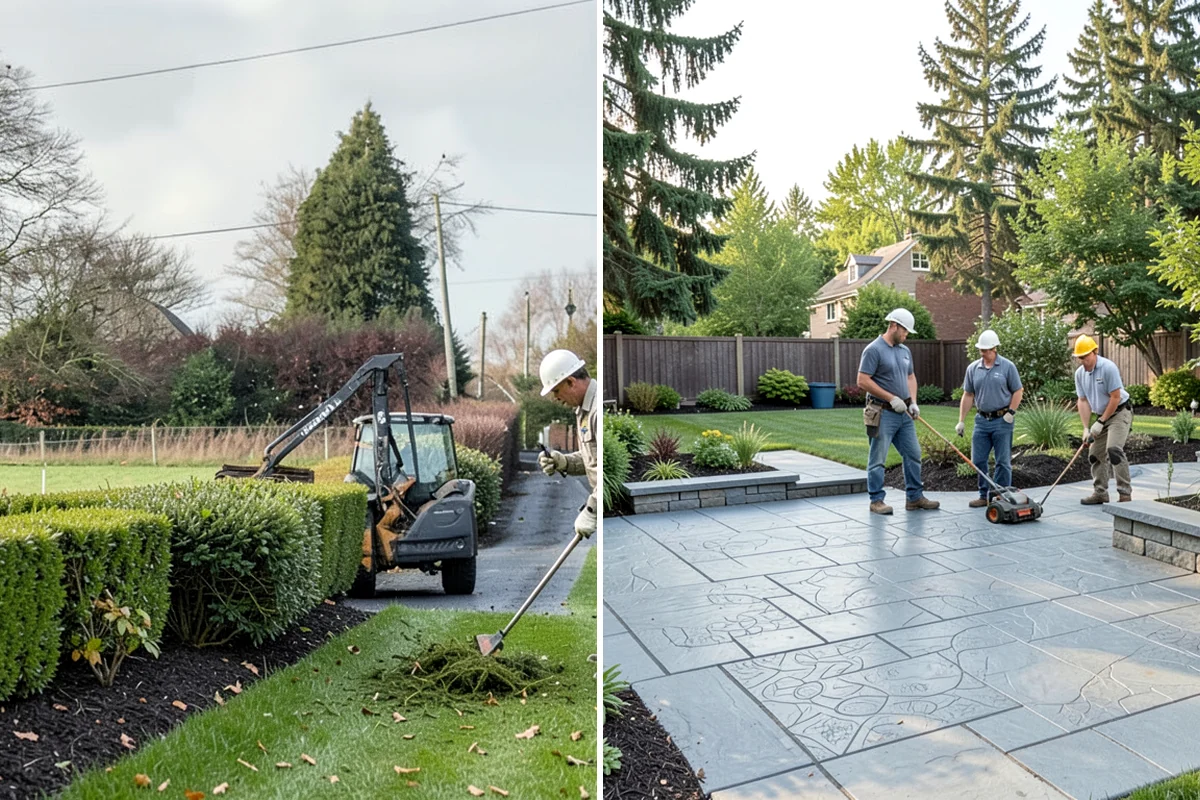 Block Wall Installation in Concrete, Skagit County, WA - Excavate and compact a level leveling-pad base