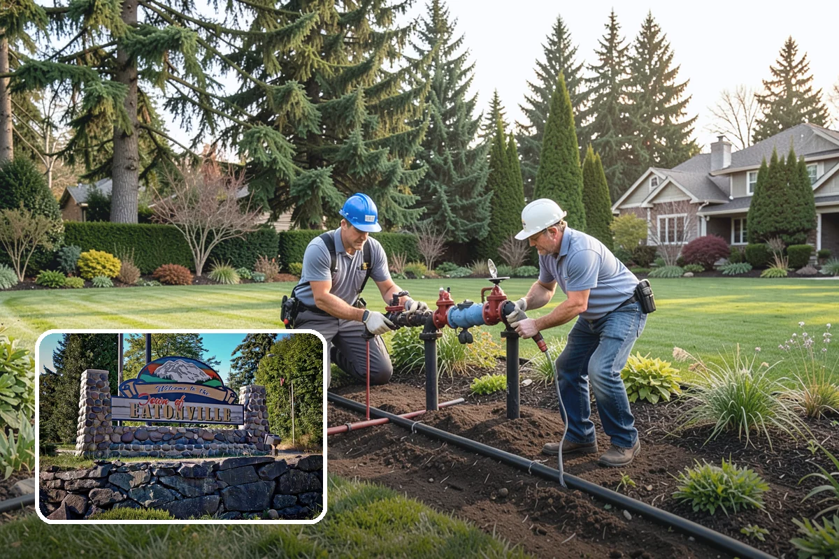 Block Wall Installation in Eatonville, Pierce County, WA - Engineered drainage relieves hydrostatic pressure