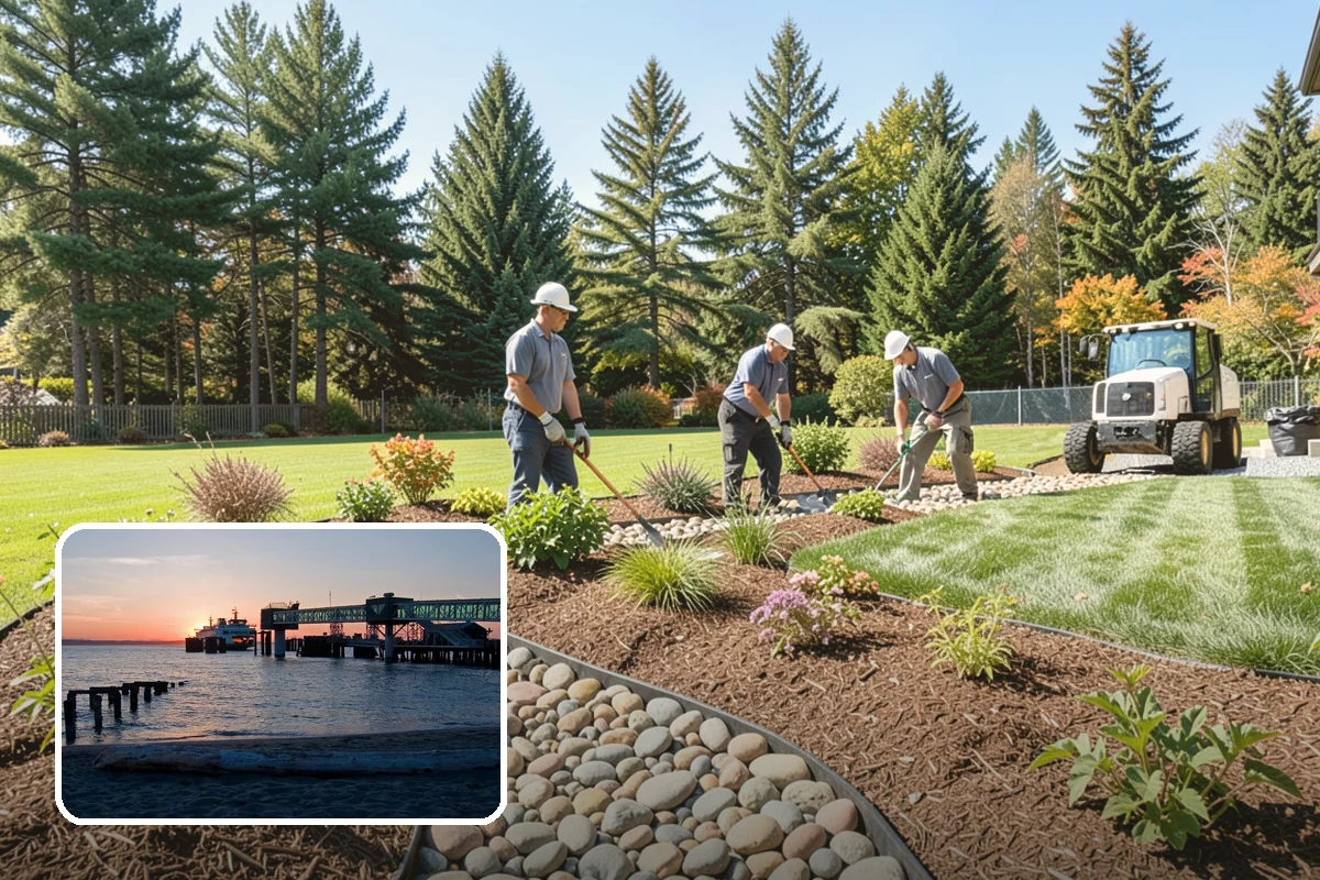 Block Wall Installation in Edmonds, Snohomish County, WA - Engineered drainage relieves hydrostatic pressure