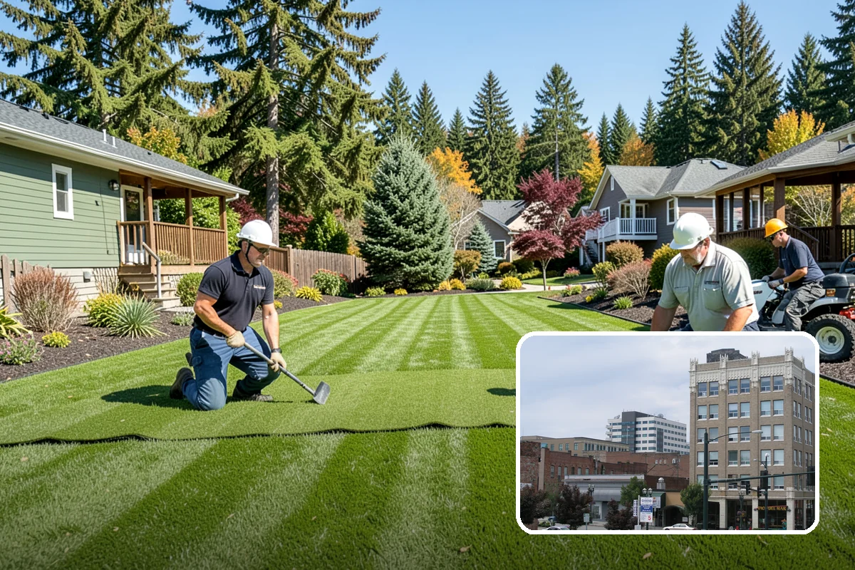 Block Wall Installation in Everett, Snohomish County, WA - Engineered drainage relieves hydrostatic pressure