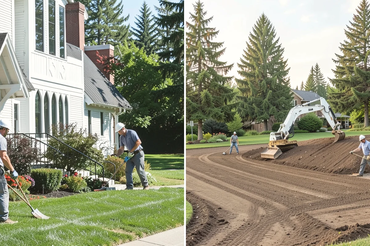 Block Wall Installation in Issaquah, King County, WA - Excavate and compact a level leveling-pad base