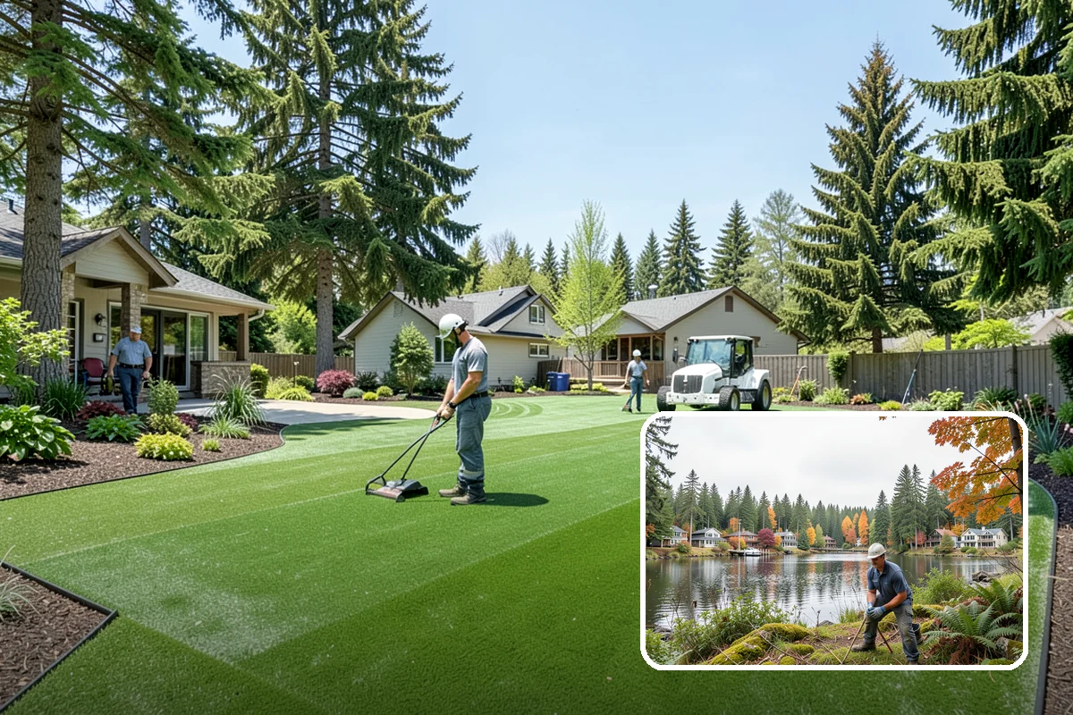 Block Wall Installation in La Conner, Skagit County, WA - Engineered drainage relieves hydrostatic pressure