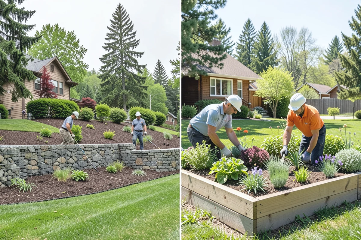 Block Wall Installation in Medina, King County, WA - Excavate and compact a level leveling-pad base
