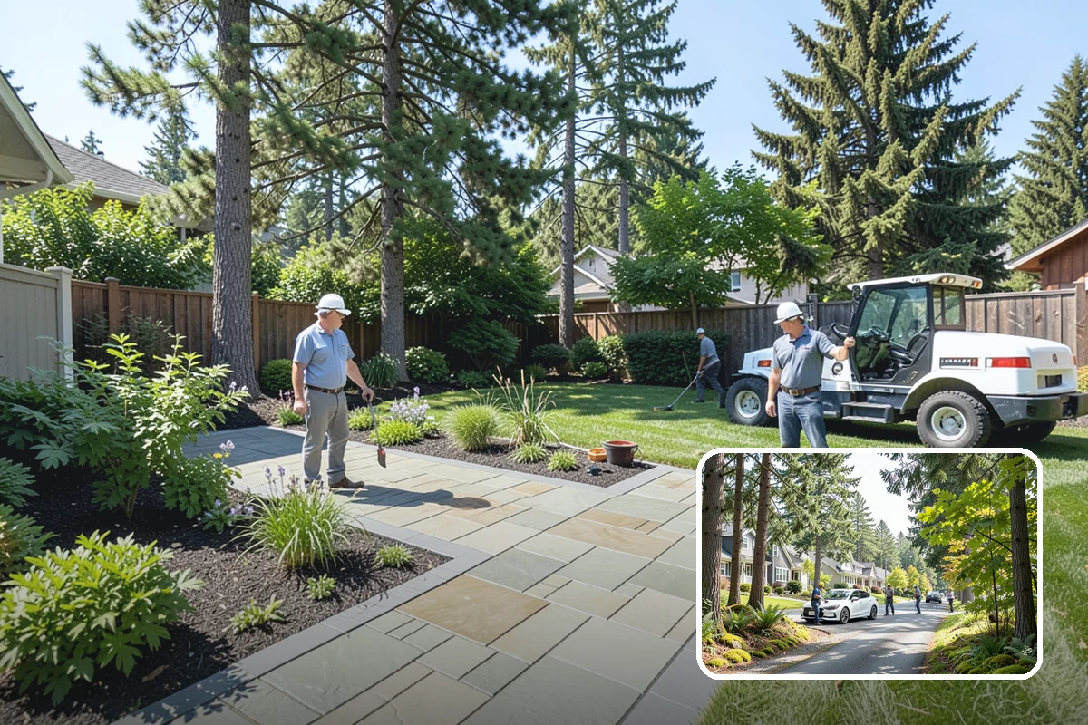 Block Wall Installation in Normandy Park, King County, WA - Engineered drainage relieves hydrostatic pressure