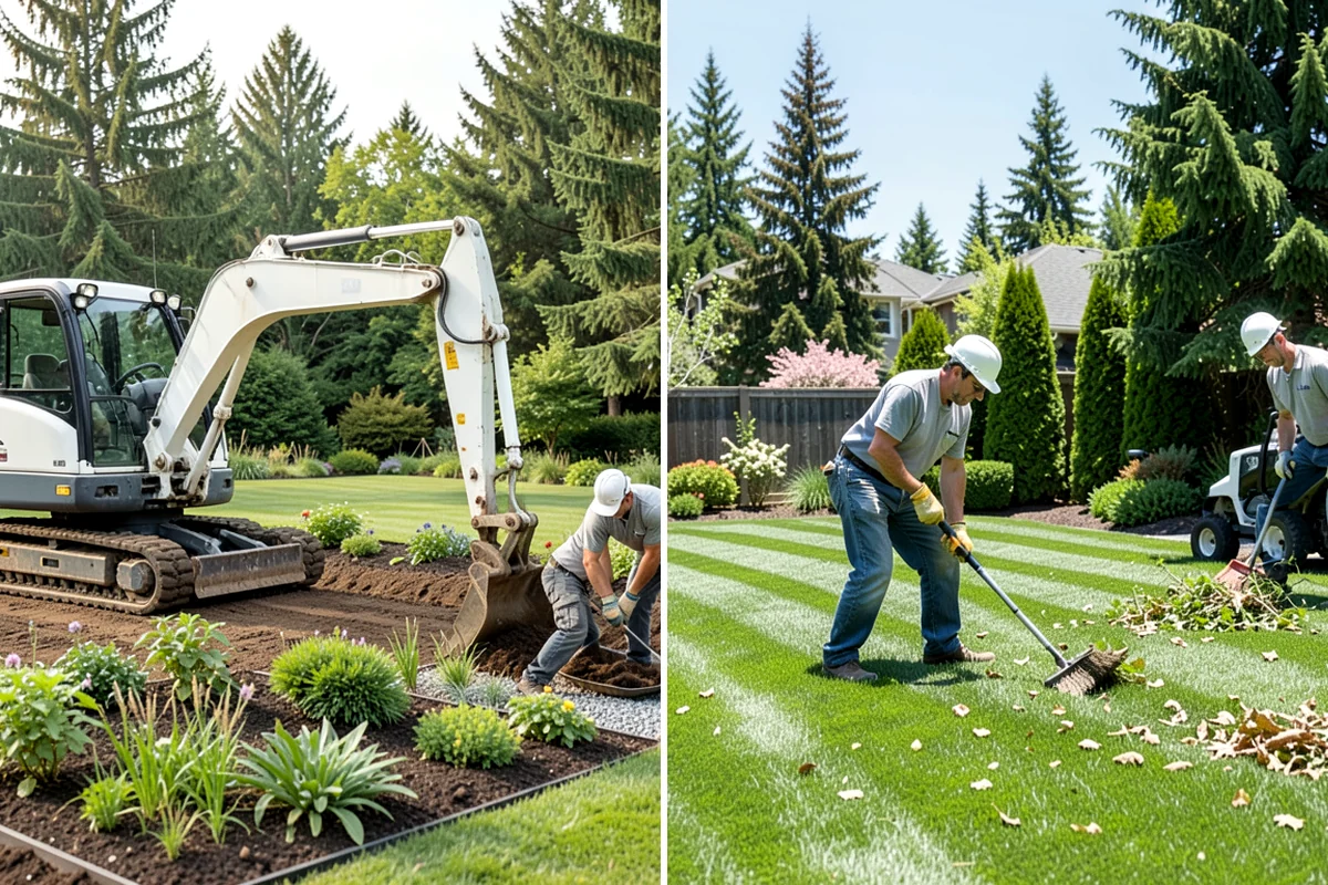 Block Wall Installation in Normandy Park, King County, WA - Excavate and compact a level leveling-pad base