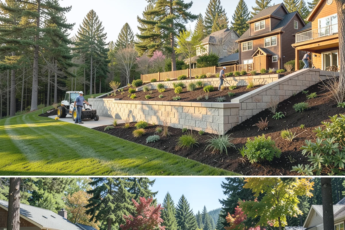 Block Wall Installation in Orting, Pierce County, WA - Drier summer and early fall conditions make excavation and backfilling far more manageable, since saturated soil is unstable and...