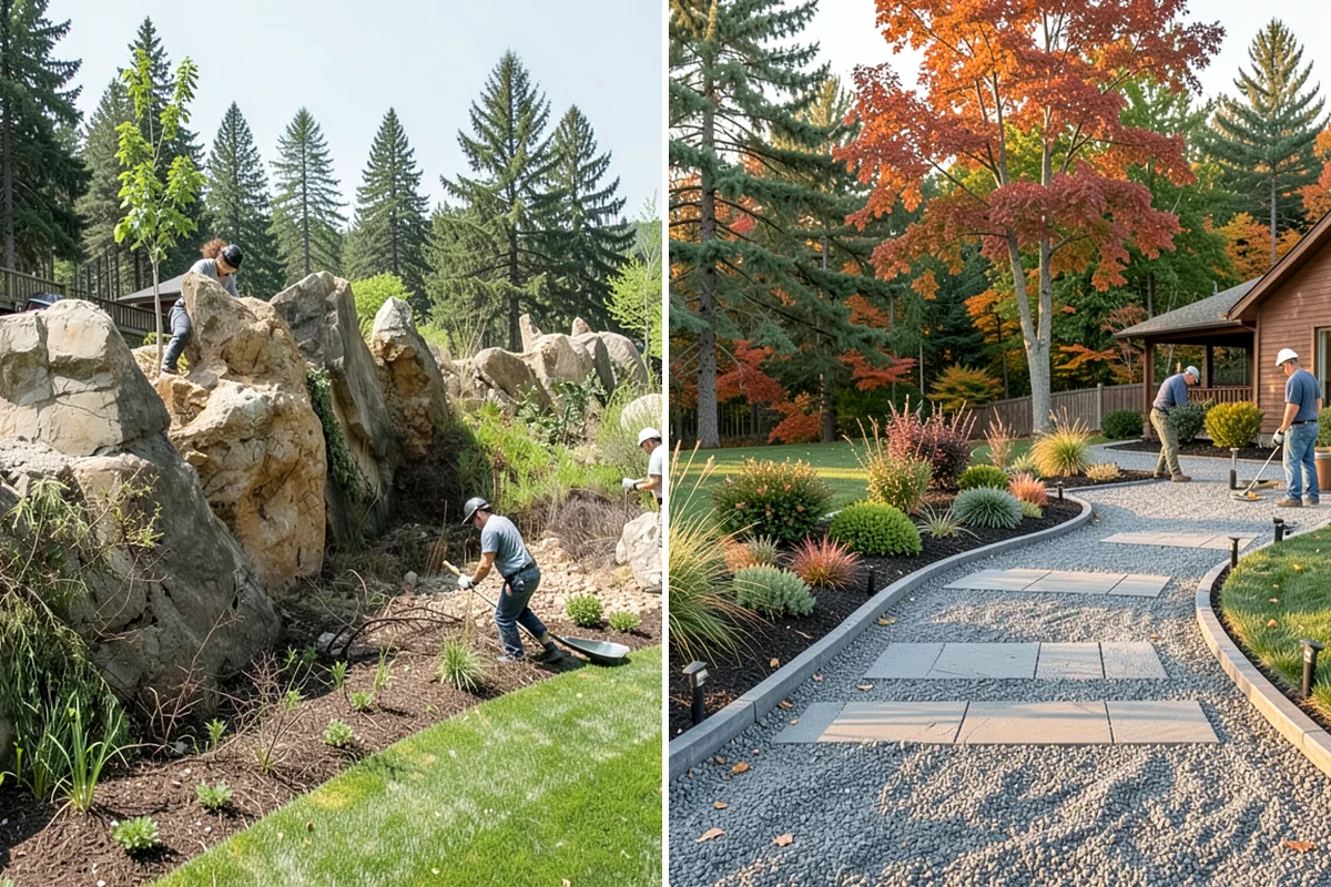 Block Wall Installation in Pacific, King County, WA - Excavate and compact a level leveling-pad base