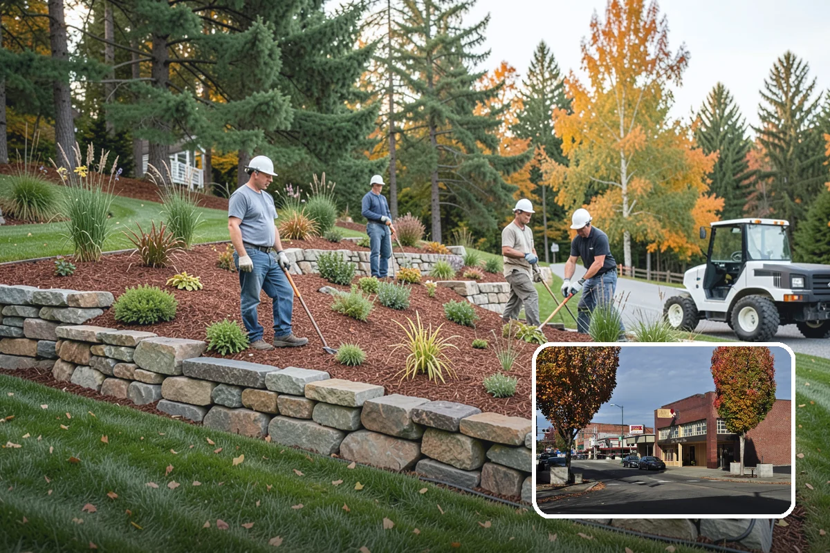 Block Wall Installation in Puyallup, Pierce County, WA - Engineered drainage relieves hydrostatic pressure