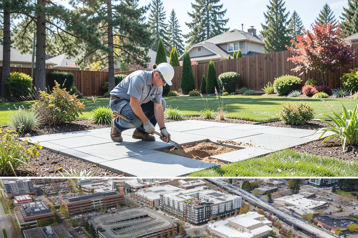 Block Wall Installation in Redmond, King County, WA - Drier summer and early fall conditions make excavation and backfilling far more manageable, since saturated soil is unstable and...