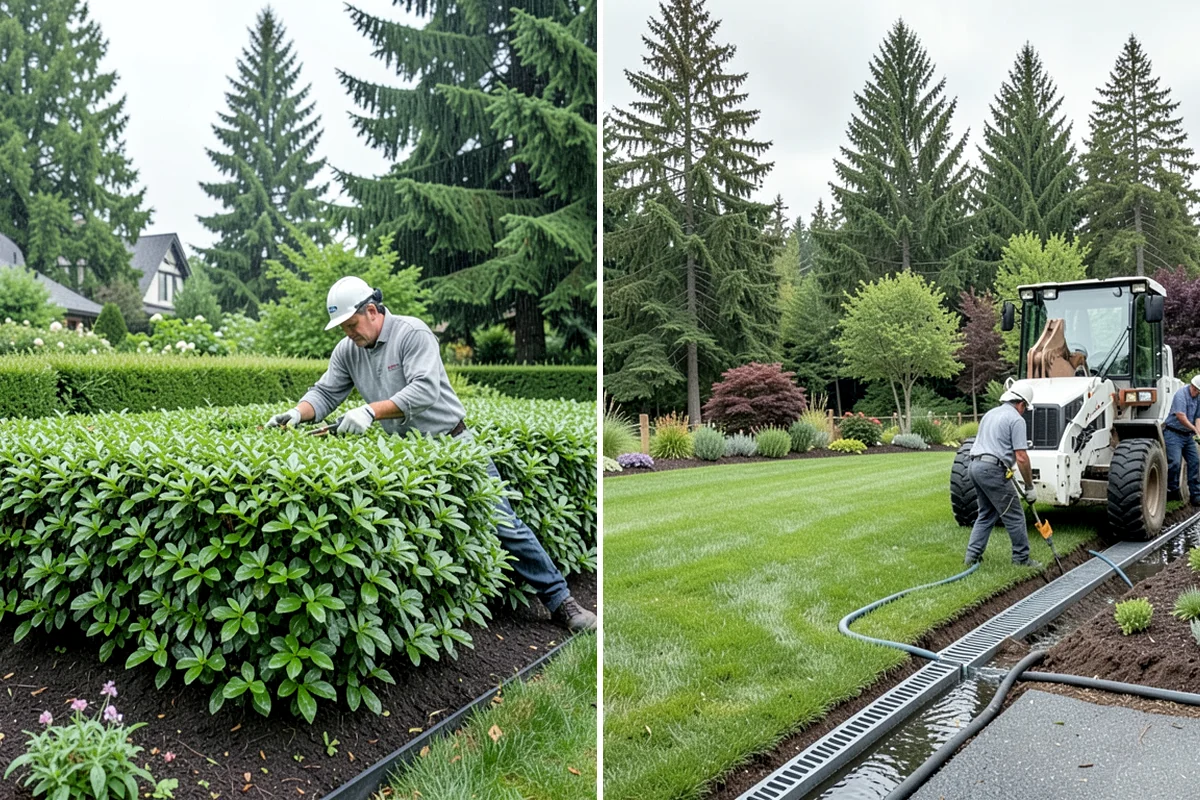 Block Wall Installation in Seattle, King County, WA - Excavate and compact a level leveling-pad base