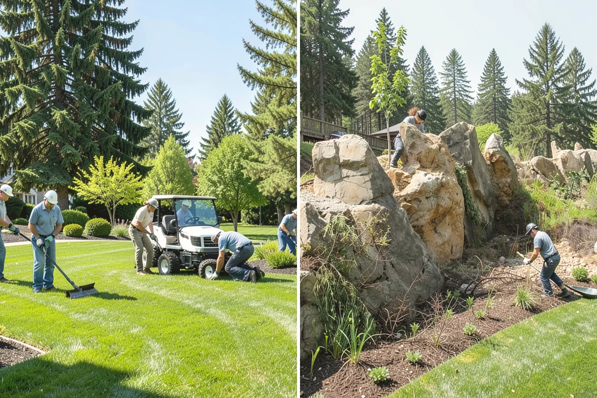 Block Wall Installation in Steilacoom, Pierce County, WA - Excavate and compact a level leveling-pad base