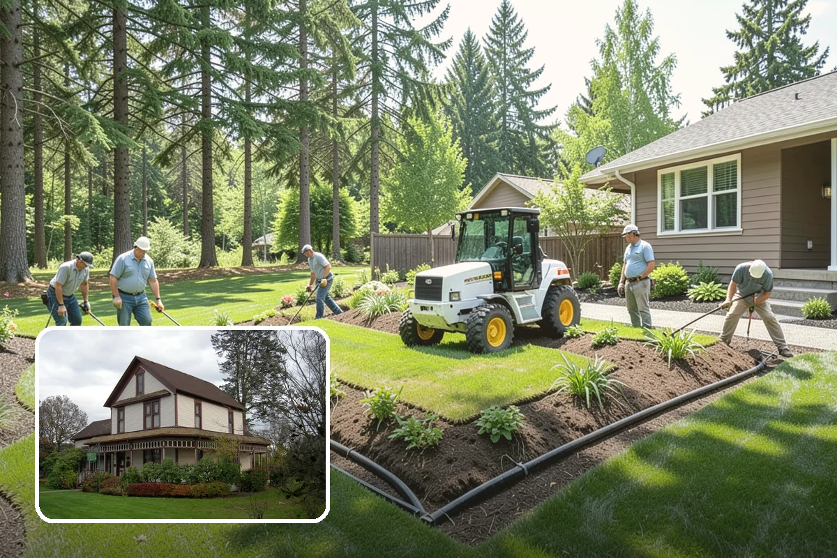 Block Wall Installation in Sumner, Pierce County, WA - Engineered drainage relieves hydrostatic pressure