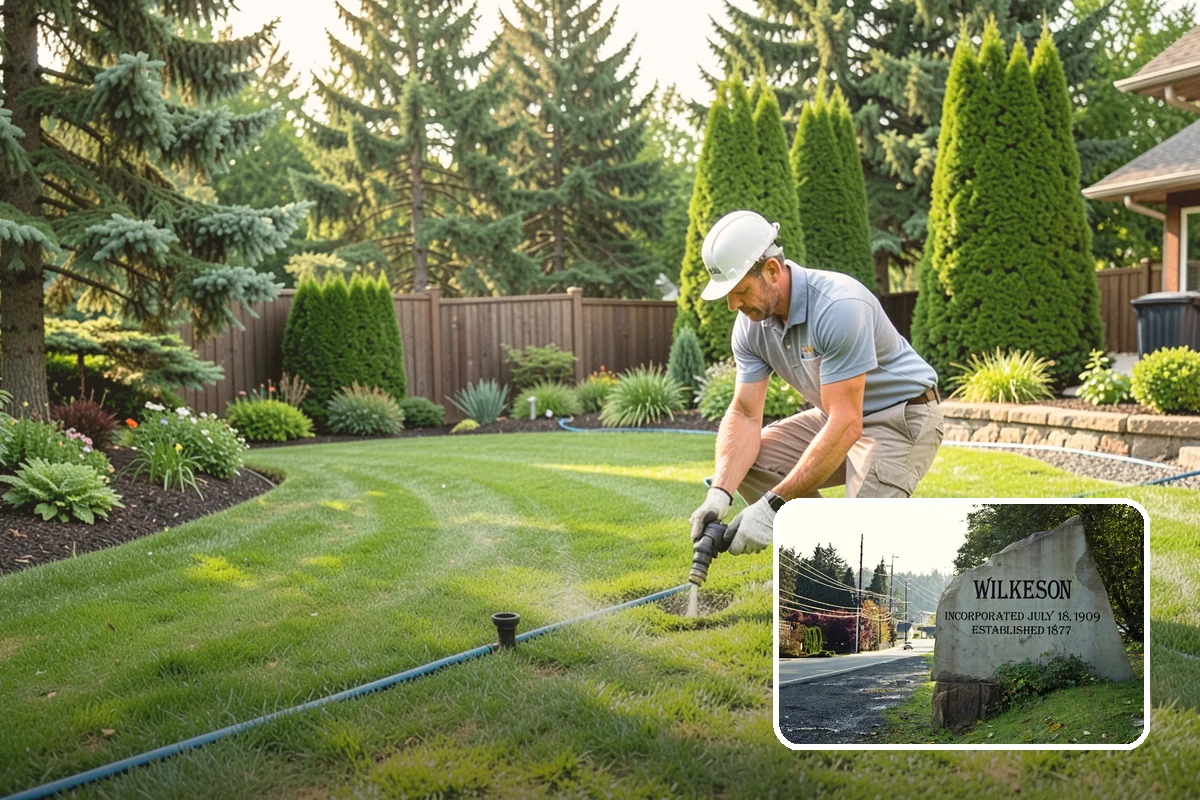 Block Wall Installation in Wilkeson, Pierce County, WA - Engineered drainage relieves hydrostatic pressure